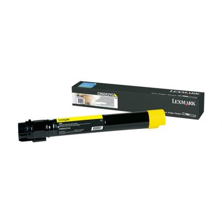 Oryginalny Toner Yellow Lexmark C950 (C950X2YG) 