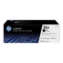 Oryginalny Toner Czarny HP LaserJet M1120, M1522, P1505 (36A CB436AD) (DWUPAK) 