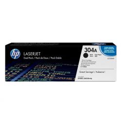 Oryginalny Toner Black HP Color LaserJet CP2025, CM2320 (304A CC530AD) (DWUPAK) 