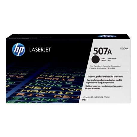 Oryginalny Toner Black HP LaserJet Enterprise 500 Color M551, M575, Pro 500 M570 (507A CE400A) 