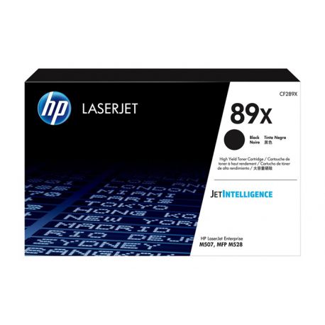 Oryginalny Toner Czarny HP LaserJet Enterprise M507, MFP M528 (89X CF289X) 