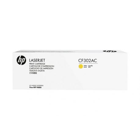 Oryginalny Toner Yellow HP Color LaserJet Enterprise M880 (827AC CF302AC) 