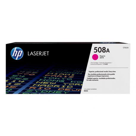 Oryginalny Toner Magenta HP Color LaserJet Enterprise M552 (508A CF363A) 