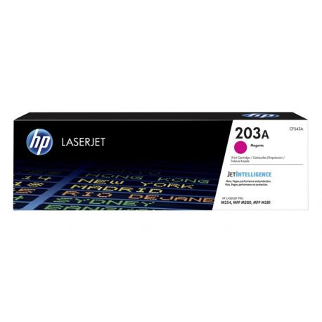 Oryginalny Toner Magenta HP Color LaserJet M254, MFP M280, MFP M281 (203A CF543A) 
