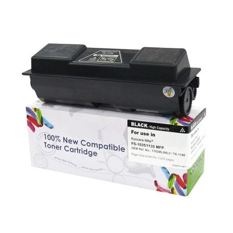 Toner Cartridge Web Czarny Kyocera TK1140 zamiennik TK-1140 