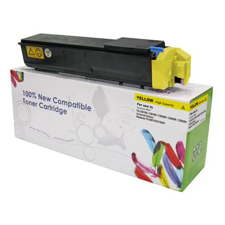 Toner Cartridge Web Yellow Kyocera TK500/TK510/TK520 zamiennik TK-500Y/TK510Y/TK520Y 