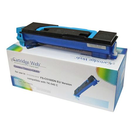 Toner Cartridge Web Cyan Kyocera TK540/TK542 zamiennik TK-540C 