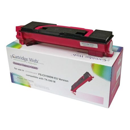 Toner Cartridge Web Magenta Kyocera TK540/TK542 zamiennik TK-540M 