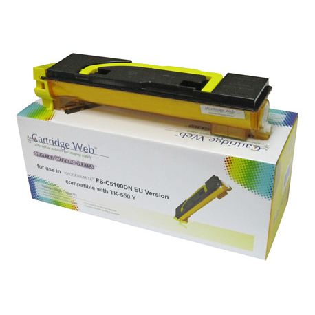 Toner Cartridge Web Yellow Kyocera TK550/TK552 zamiennik TK-550Y 