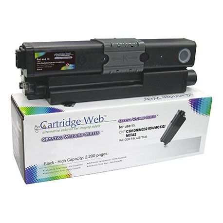 Toner Cartridge Web Black OKI C301 zamiennik 44973536 